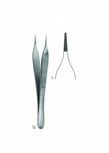Delicate Dissecting Microscopic Sterilizing Forceps AE 02 3327