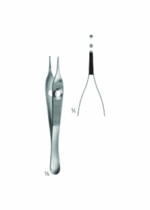 Delicate Tissue Forceps AE 02 3436