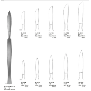 Dissecting Knives AE 01 2101 01 2110