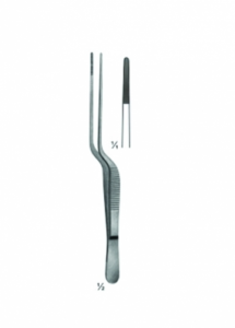 Forceps Bayonet Shaped Angular AE 02 3409
