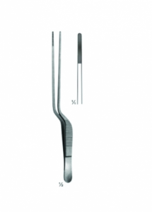 Forceps Bayonet Shaped Angular AE 02 3412