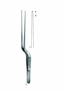 Forceps Bayonet Shaped Angular AE 02 3414