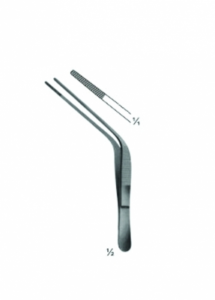 Forceps Bayonet Shaped Angular AE 02 3415