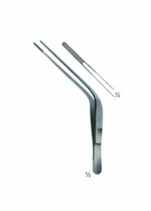 Forceps Bayonet Shaped Angular AE 02 3416