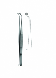 Forceps for Graspig Tissue Tumers Bayonet Shapes AE 02 3323