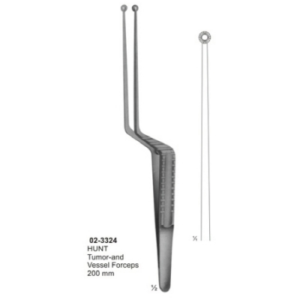 Forceps for Graspig Tissue Tumers Bayonet Shapes AE 02 3324