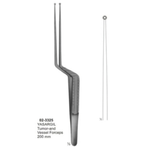 Forceps for Graspig Tissue Tumers Bayonet Shapes AE 02 3325