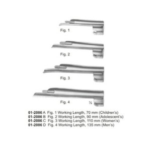 Laryngoscopes AE 01 2086A 01 2086D