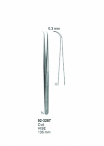 Micro Forceps Jeweler Types and Micro Suture Tying Forceps AE 02 3287