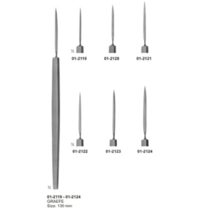 Scalpels Tenotomes and Resection Knives AE 01 2119 01 2124