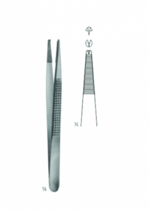 Tissue Forceps Lung Dissecting Forceps Intestinal Forceps AE 02 3474