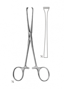 Artery Traction and Tissue Grasping Forceps AE 02 3548