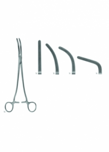 Atraumata Hysterectomy Forceps and Vaginal Clamps ATRAUMATA AE 02 3819 02 3822
