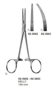 Delicate Haemostatic Forceps AE 02 3642 02 3643