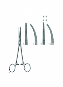 Delicate Haemostatic Forceps AE 02 3656 02 3659