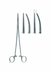 Delicate Haemostatic Forceps AE 02 3677 02 3680