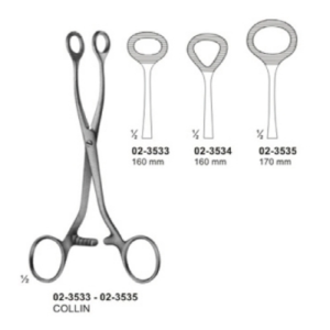 Dressing Sponge holding Organ and Tissue Grasping Forceps AE 02 3533 02 3535