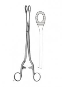 Dressing Sponge holding Organ and Tissue Grasping Forceps AE 02 3537