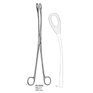 Dressing Sponge holding Organ and Tissue Grasping Forceps AE 02 3538