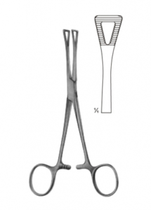 Dressing sponge Holding Organ and Tissue Grasping Forceps and Haemostatic Forceps AE 02 3530