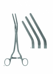 Hysterectomy Forceps and Vaginal Clamps and Compression Forceps ATRAUMATA AE 02 3825 02 3827