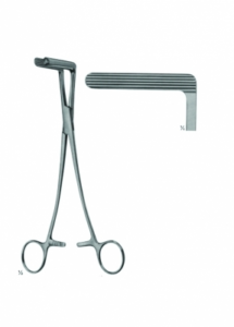 Hysterectomy Forceps and Vaginal Clamps and Compression Forceps ATRAUMATA AE 02 3829