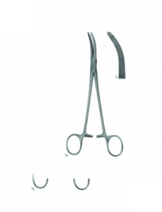 Hysterectomy and Haemostatic Forceps AE 02 3811