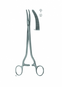 Hysterectomy and Haemostatic Forceps AE 02 3812