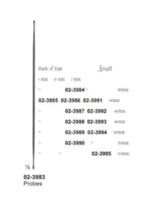 Probes AE 02 3983