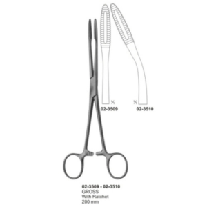 Sponge and Dressing Forceps AE 02 3509 02 3510