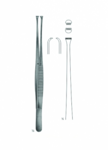 Tissue Forceps Lung Dissecting Forceps Intestinal Forceps AE 02 3477
