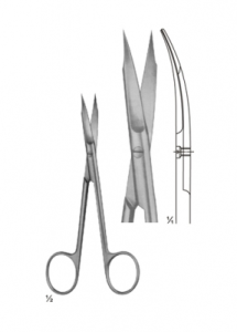 Delicate Nasal and Tonsil Scissors AE 02 3197