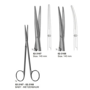 Dissecting Scissors AE 02 3167 02 3168