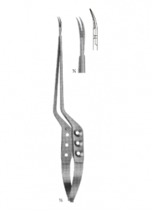 Micro Scissors Spring Type bayonet Shape AE 02 3023