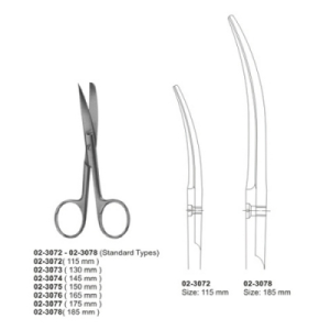SURGICAL SCISSOR AE 02 3072 08 3078