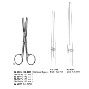SURGICAL SCISSOR AE 02 3085 02 3089