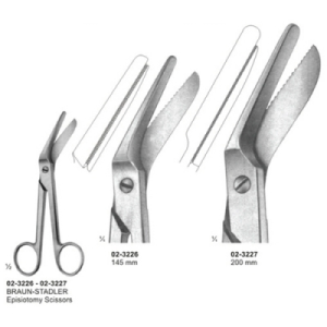 Scissors For Obstetrics AE 02 3226 02 3227