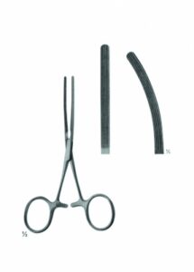 Intestinal Clamps for Children AE 03 5528 03 5529