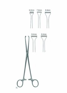 Organ Tissue Grasping Intestinal Forceps ATRAUMATA AE 03 5501 03 5505