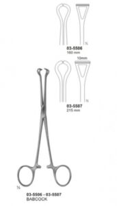 Organ Tissue Grasping Intestinal Forceps ATRAUMATA AE 03 5506 03 5507